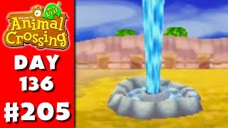 Animal Crossing New Leaf  Part 205  Geyser Nintendo 3DS Gameplay Walkthrough Day 136 [upl. by Adniram]