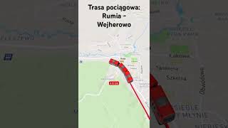 Trasa pociągowa Rumia  Wejherowo [upl. by Sup]