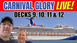 LIVE from Carnival Glory with Tall Mans Cruise Adventures [upl. by Darci]