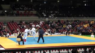 Myriam Lamarre vs Rachel McLean  10th World Open Kyokushin Karate Tournament [upl. by Metzger]