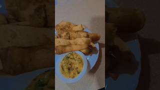 Fafda and Chutney🤤😋  snacks  easy recipe  gujrati dish [upl. by Ulises]