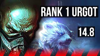 URGOT vs VOLIBEAR TOP  Rank 1 Urgot 37k DMG  JP Challenger  148 [upl. by Zilber]