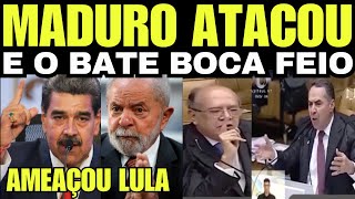 GRAVE MADURO AMEAÇA LULA  O BATE BOCA NO STF SOBRE DIRCEU E O ALERTA AO BOLSONARO SENDO ENGANADO [upl. by Yroc]