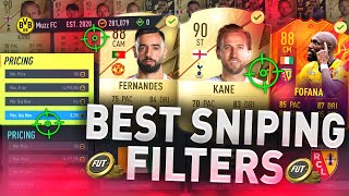 THE BEST SNIPING FILTERS 97 😍 MAKE 300K QUICKLY FIFA 22 BEST SNIPING FILTERS TO MAKE COINS [upl. by Ecirtnom677]