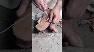 Hand made shoes satisfying shoecraft boots 420 [upl. by Nivalc]