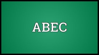 ABEC Meaning [upl. by Annayr]