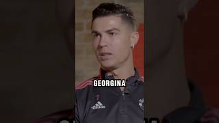 Ronaldo Talks About Georgina Making His Son Cry 😮 shorts [upl. by Madlen]