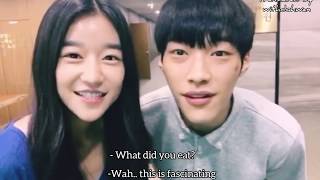 ENG SUB WOO DOHWAN WITH SEO YEJI VLIVE SAVE ME [upl. by Wojcik216]