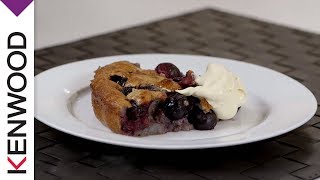 Clafoutis Recipe  Demonstrated with Kenwood Chef [upl. by Richer158]