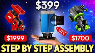 Astrophotography on a Budget Assembly your DIY 399 Harmonic mount [upl. by Lexie]