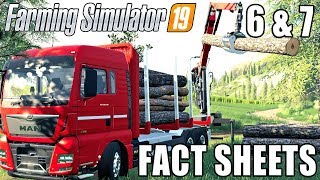 FORESTRY  Farming Simulator 19  Fact Sheets 6 amp 7 [upl. by Plath67]