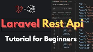 Laravel Rest Api Tutorial for Beginners  Laravel Rest Api Tutorial [upl. by Peddada]