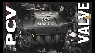 How To Replace a PCV Valve Toyota Yaris [upl. by Crescin]