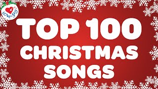 100 BEST Christmas Songs EVER Made with Lyrics [upl. by Asiat]