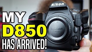 My Nikon D850 Has ARRIVED [upl. by Ahsain]