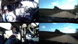 Novikov vs Ostberg Onboard SS09 WRC Philips LED Rally Argentina 2013 [upl. by Aihcrop]