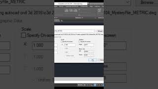 How to Work Effectively with Non Civil 3d File in AutoCad Civil 3d  Civill 3d Shorts civil3dpro [upl. by Ahscrop]