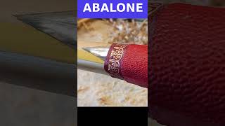 Abalone shell for inlay great for making longbows and guitars  PART 2 [upl. by Ecnaled]