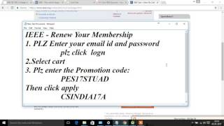 How to Renew your IEEE Membership [upl. by Cecilla]