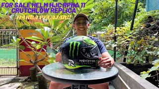 REVIEW HELM HJC RPHA 11 CRUTCHLOW REPLICA helmet hjcrpha11 hjchelmets [upl. by Carma]