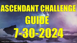 Destiny 2  Ascendant Challenge Guide and Location 7302024 [upl. by Deborah711]