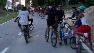 Circuito barrial bajadas prendías 🇩🇴📝🚲✅ [upl. by Niuq]