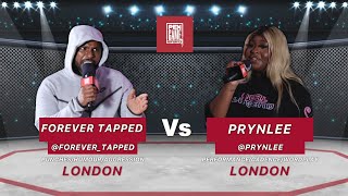 FOREVER TAPPED Vs PRYNLEE DA DIVAA  PenGame Rap Battle 2023 [upl. by Inah]