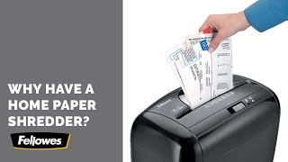 Researching the Best Home Paper Shredder  Powershred® P35C [upl. by Ecinahc554]