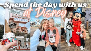 REALISTIC day at Disney with a preschooler  Disney World Vlog January 2024 [upl. by Mharg466]