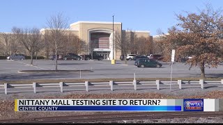 Free Covid testing could return to the Nittany Mall Parking lot [upl. by Audri804]