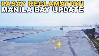 MANILA BAY PROJECT PASAY RECLAMATION UPDATE SKY GARDEN MOA BAY VIEW [upl. by Ayiak353]