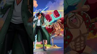 Who is strongest Aokiji vs Luffy crew  Shanks vs Blackbeard crew onepiece [upl. by Neils259]