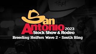 San Antonio Livestock Show 2023  Breeding Heifers Wave 2  South [upl. by Eleira432]