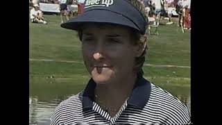 ESPN coverage of the 1986 LPGA Nabisco Dinah Shore Open early round footage [upl. by Anadal805]