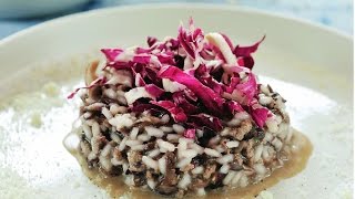 Njamma Mia  Risotto met radicchio en Italiaanse venkelworstjes [upl. by Anid]