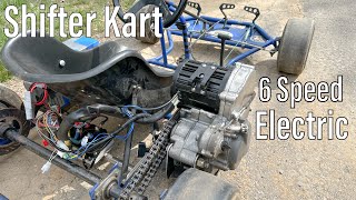 WORLD’S FIRST Electric Shifter Kart With a 6 Speed Gearbox [upl. by Leugar]