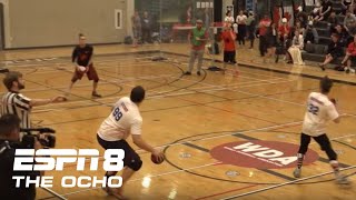 USA mens dodgeball team makes epic comeback vs Team Canada  ESPN 8 The Ocho [upl. by Ykcub]