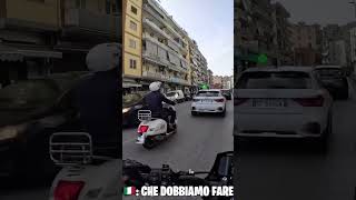 ANGRY PEOPLE vsBIKER LITIGO CON CAMORRISTA SBAGLIATOCOSA VUOL DIRE GUIDARE A NAPOLI Ep37 napoli [upl. by Ecnar]