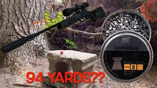 Winchester 1977xs VS Paintball at 94 Yards [upl. by Trow74]