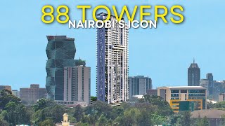 Inside The Most iconic residence in Nairobi UpperHill 88Towers housetour property lifestyle [upl. by Garnette]