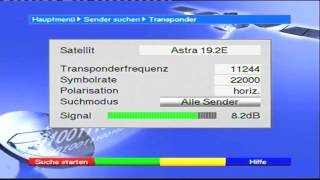 Videoanleitung zum Empfang von ORF SPORT  via Satellit [upl. by Mei]