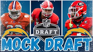 LOS ANGELES CHARGERS 2024 NFL MOCK DRAFT  POST SEASON EDITION [upl. by Lanta]