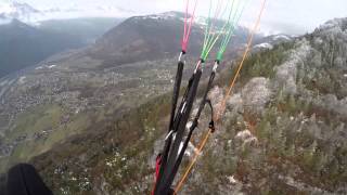 parapente maurienne le 24 janvier 2015 [upl. by Eirffej]