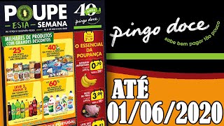 Folheto Pingo Doce  Ofertas e promoções  Válido De 2605 Até 0106 [upl. by Elleivad]