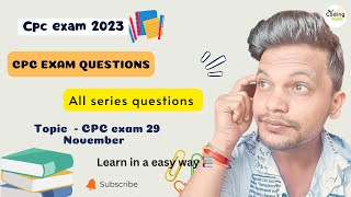 CPC exam 2023 ll Recently asked questions ll cpcexam aapc cpt medicalcoding exam [upl. by Naillimxam]