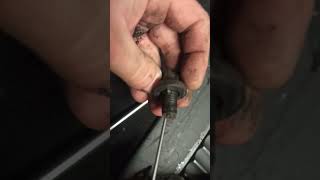 BMW e61 panoramic sunroof rear drain cloggedcleaning [upl. by Jordain526]