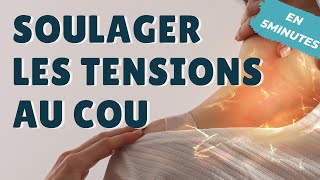 Soulager la douleur à la nuque et aux cervicales en 5 minutes 💕 [upl. by Nabroc]