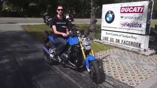 2015 BMW R1200R Delivery at Euro Cycles of Tampa Bay [upl. by Ardeen]