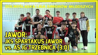 Jawor JKS Spartakus vs AS JG Trzebnica [upl. by Atnamas]