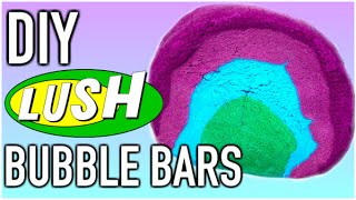 DIY Lush Bubble Bars  Demo [upl. by Nrehtac]